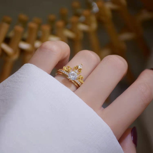 CROWN RING SET STAY FANCY