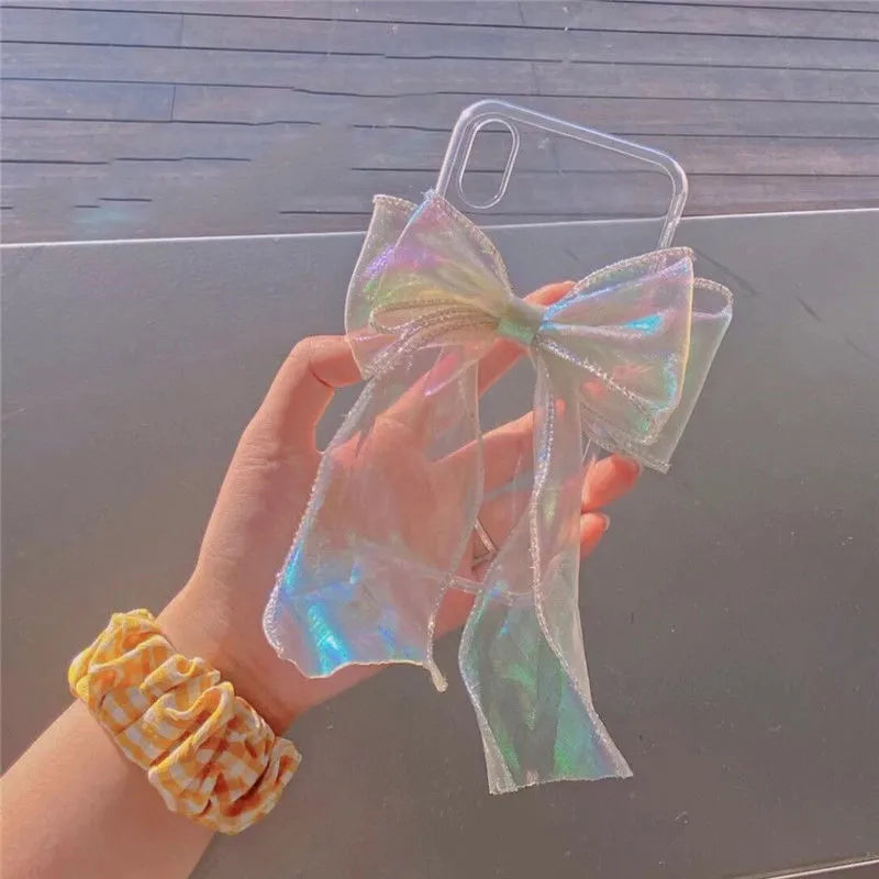 手作り【iPhone 全機種対応】ハードケース パール ストラップ クリアスマホケース ビーズショルダーストラップ付き パール