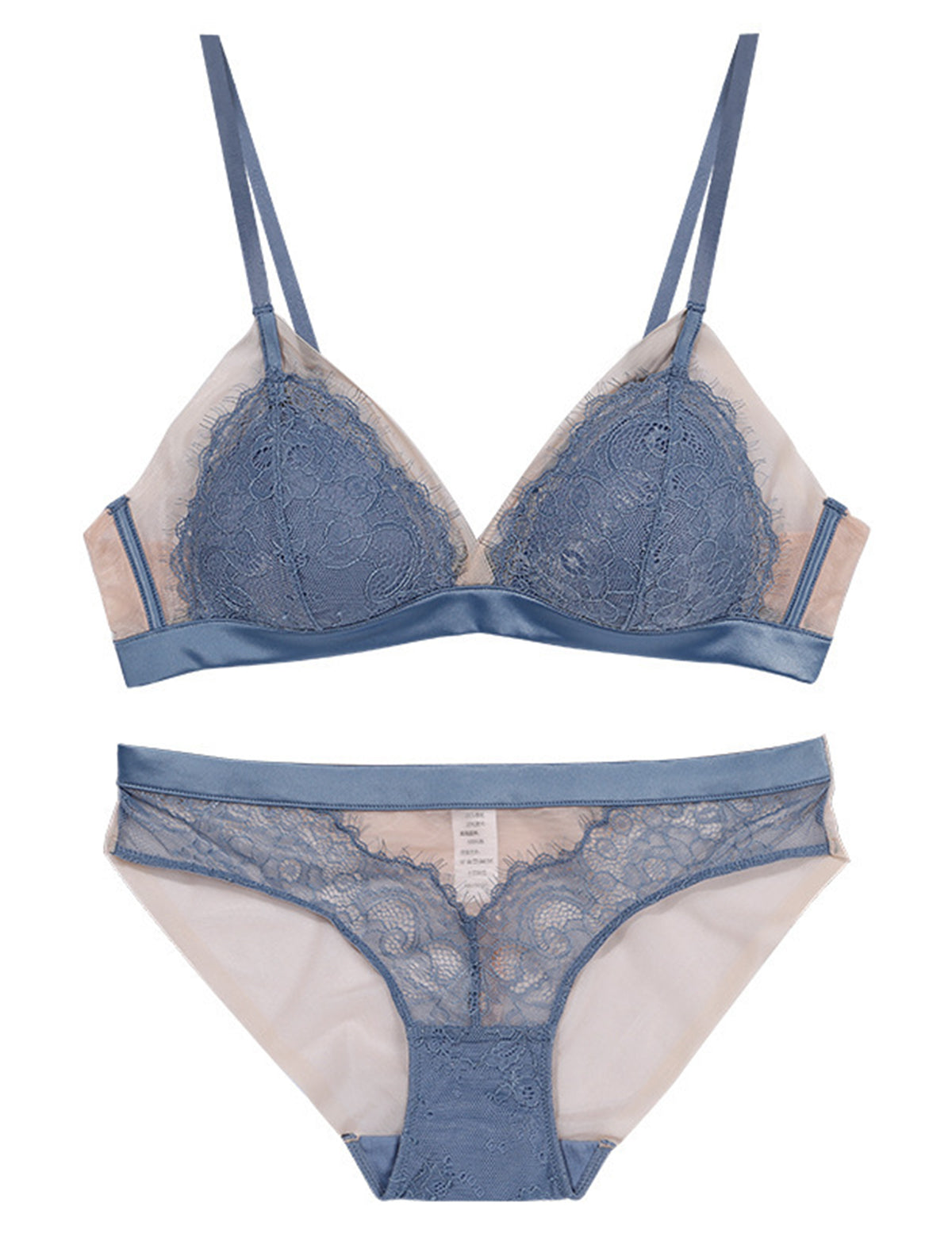 ブラジャー・ショーツ かわいいレース 少女 ワイヤーなし