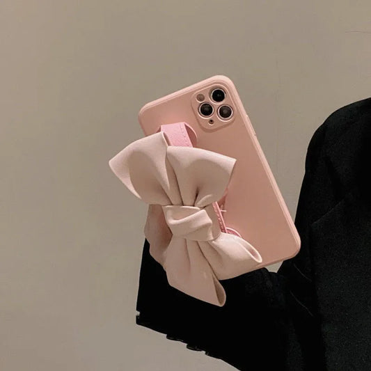 スマホケース レザー 12 11 リボン ガーリー 可愛い 人気 マカロンカラー バンド付き