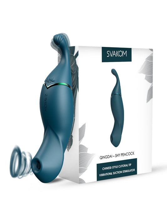 SVAKOM 青雀 吸引バイブ 高刺激xピンポイント 即イキ