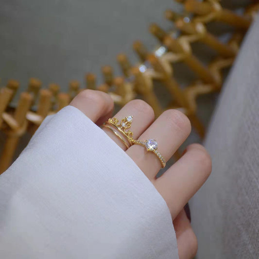 CROWN RING SET STAY FANCY